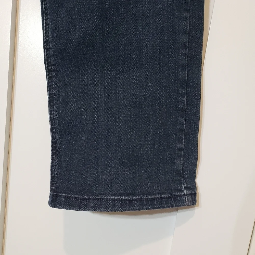 Urban Star Estilo Denim Blue Jeans Hi Rise Stretch Darkwash Size 36 X 30